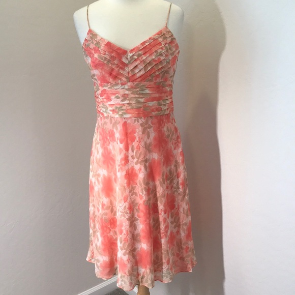 LOFT Dresses & Skirts - Ann Taylor Loft Lined Printed Georgette Dress